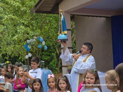 Rio Bonito do Iguaçu - Festa N.S. Aparecida atraí Fiéis em Barra Mansa do Iguaçu